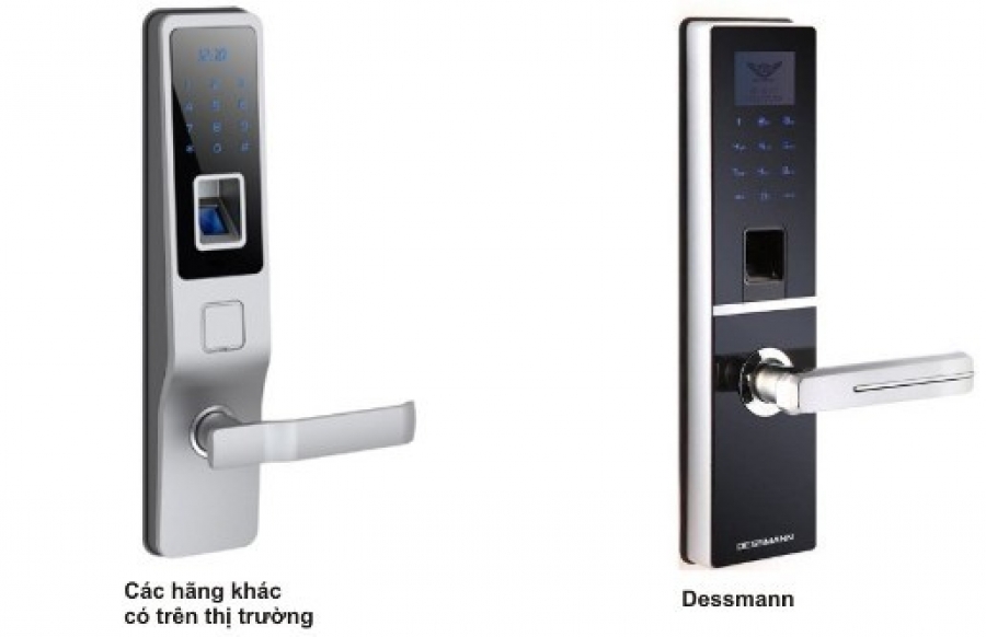 Khóa vân tay Dessmann nổi trội hơn dòng khóa khác như thế nào?